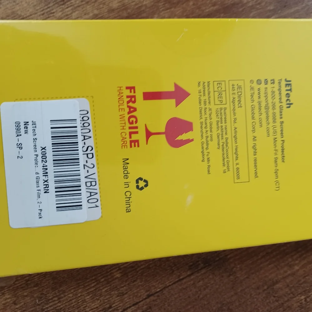 Jetech screen protector for iPhone 8+/7+